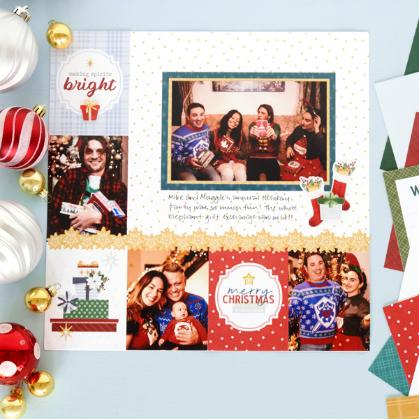 Crafting Christmas Cheer: Unwrap The Magic Of Scrapbooking With Mats!