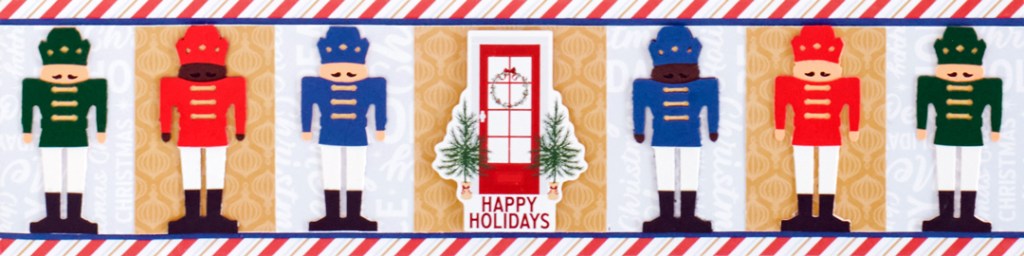 Nutcracker themed scrapbooking border.