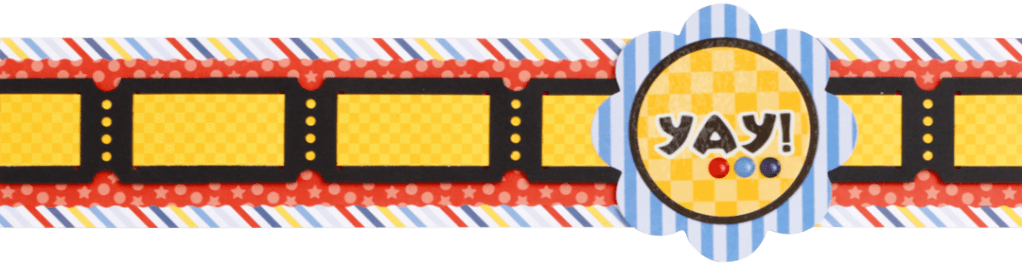 Amusement park themed scrapbooking border.