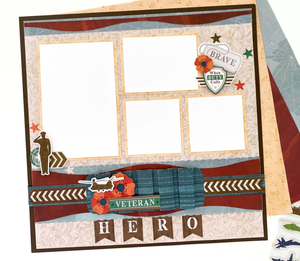 A Layout to Commemorate Anzac Day