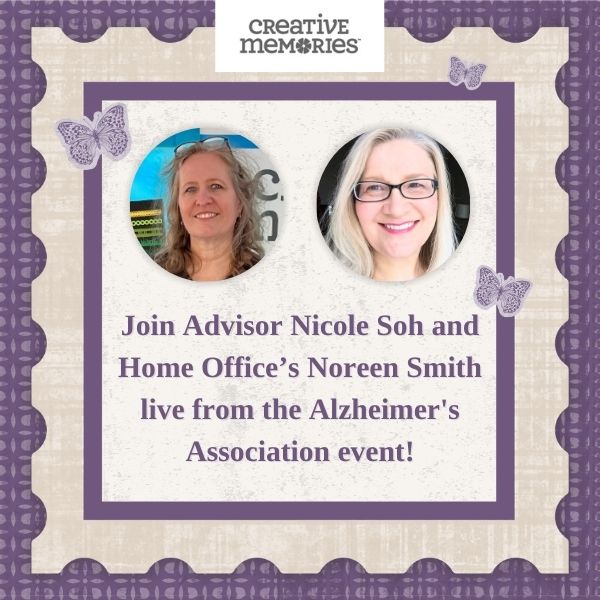 Join Advisor Nicole Soh and Home Office's Noreen Smith live from the Alzheimer's Association event.