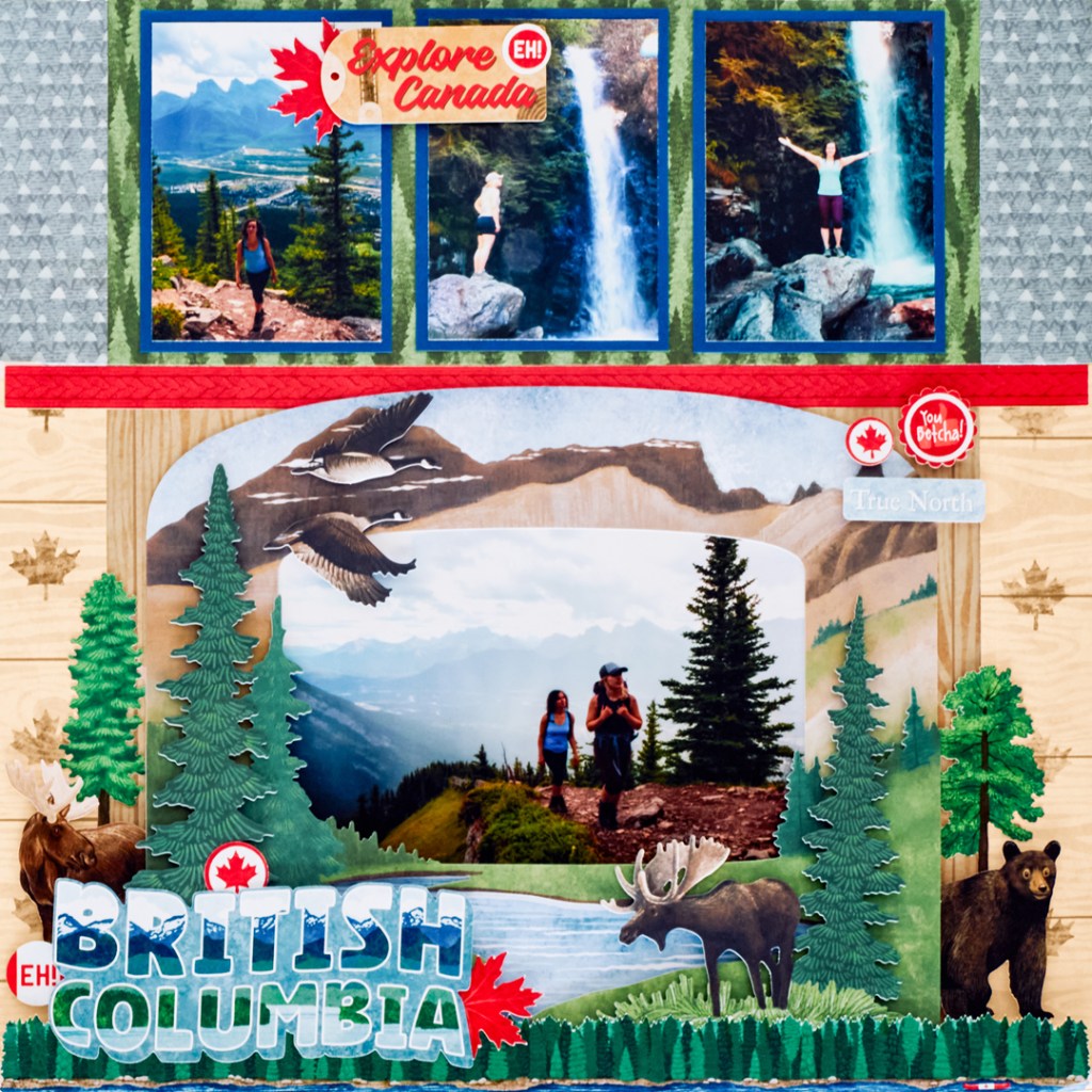 Canada themed layout.