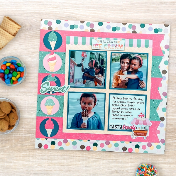 A Decidedly Delicious Ice Cream Layout