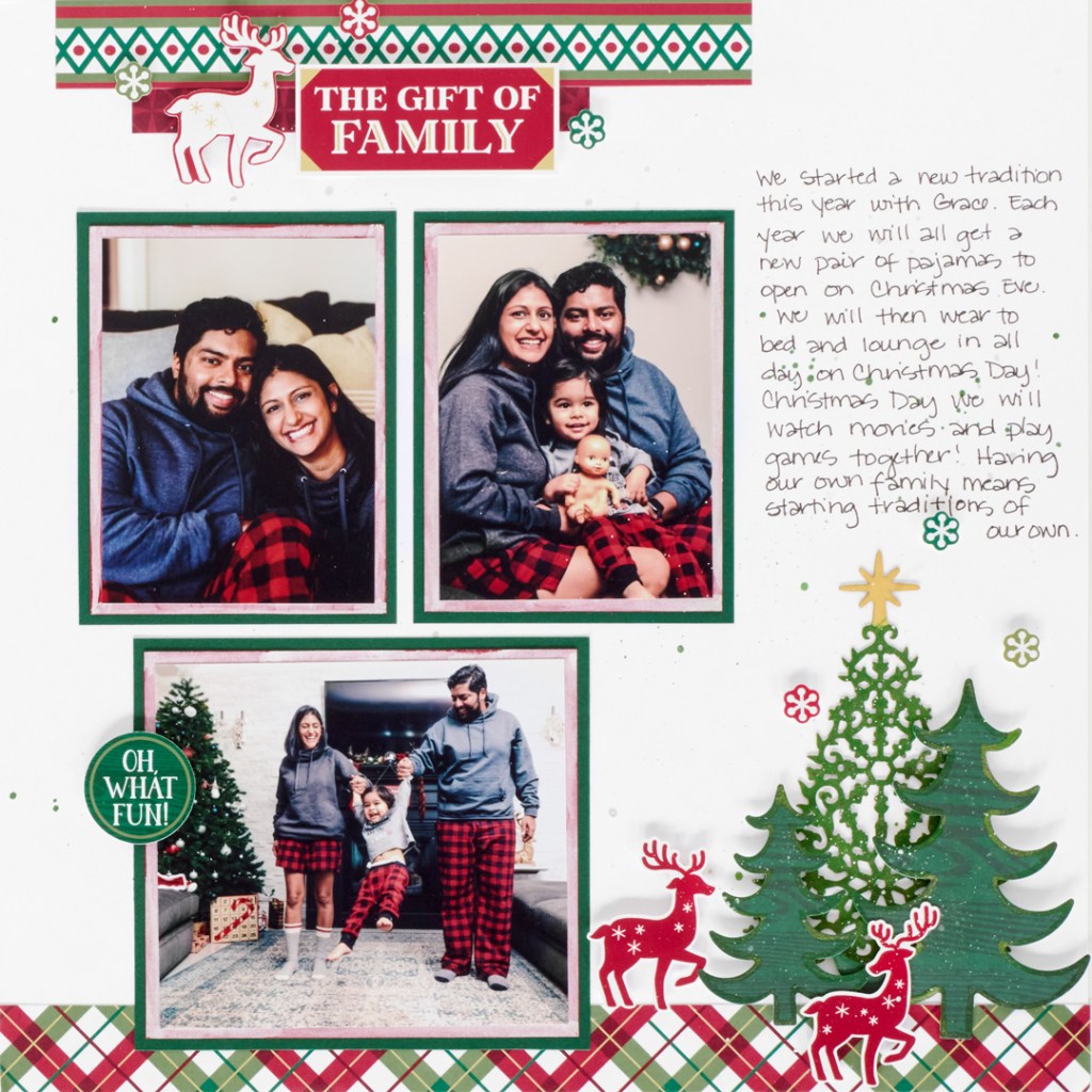 Add Some Glitz to Your Holiday Layouts