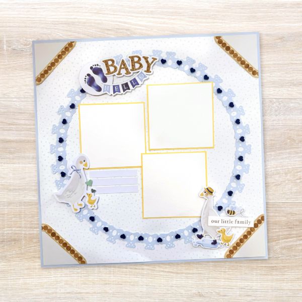 Welcome Baby With This Layout