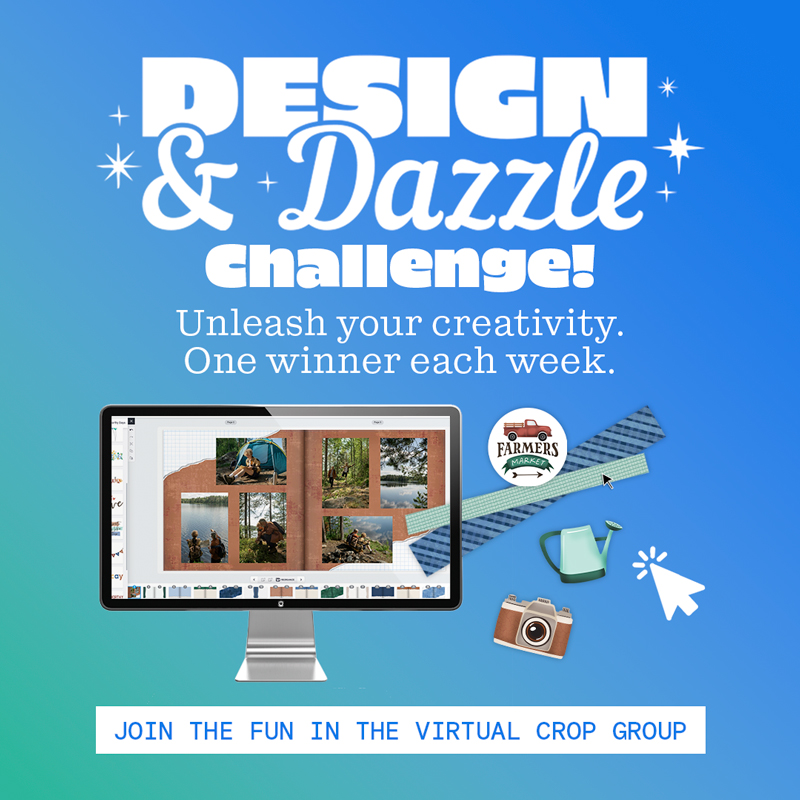 Join the May Design & Dazzle Challenge to Win a FREE Custom Cover!