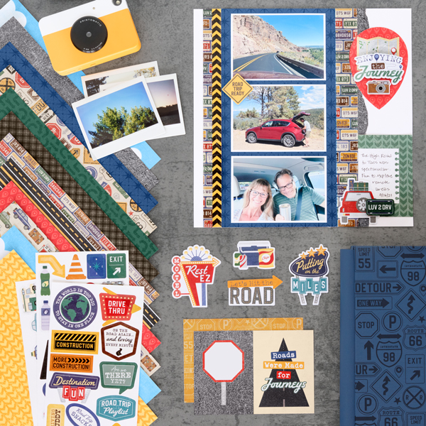 Scrap Your Summer Road Trip Memories