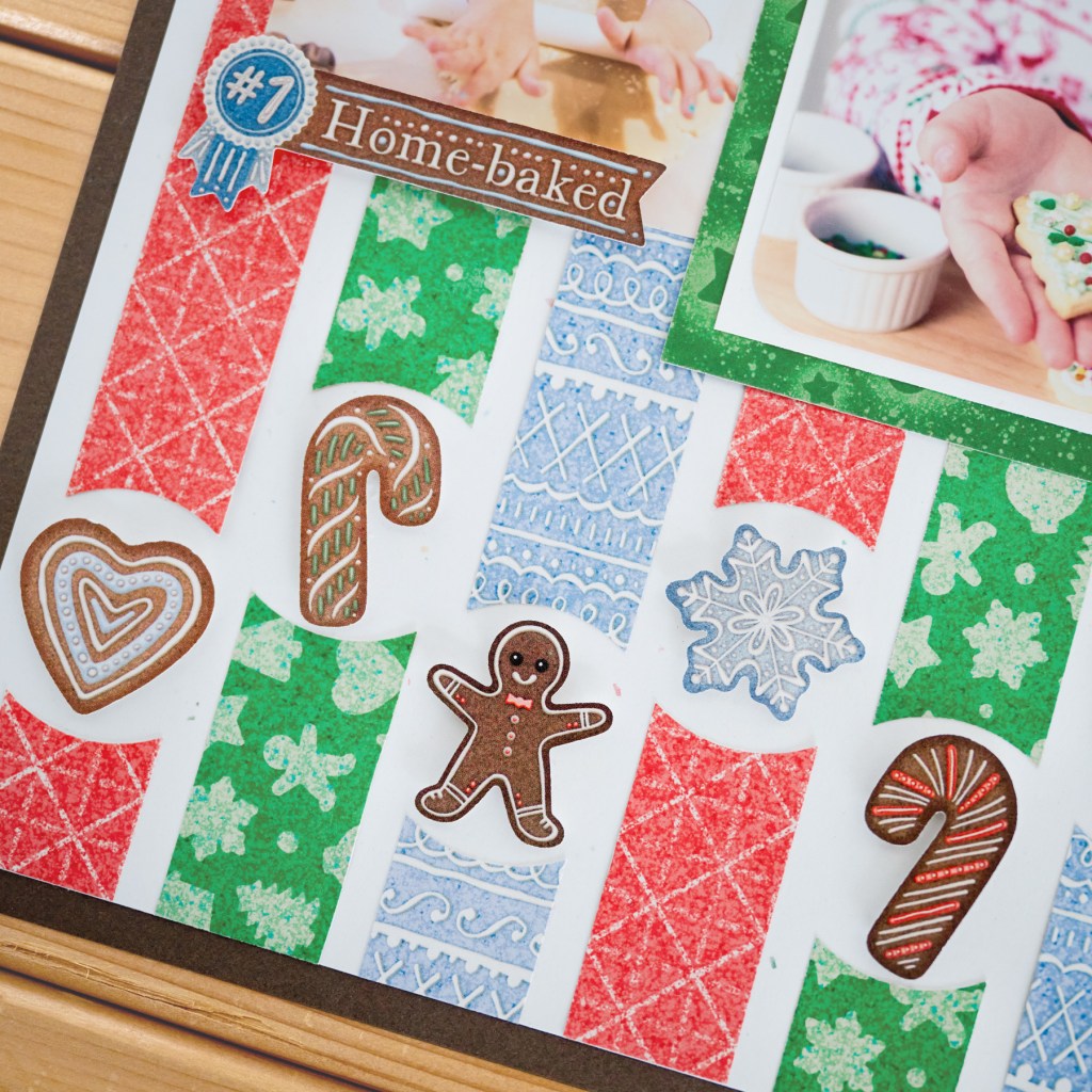A Delightfully Sweet Layout Featuring the  Gingerbread Fun Collection