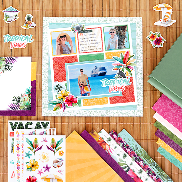 Turn on Vacation Mode with This Tropical Garden Layout