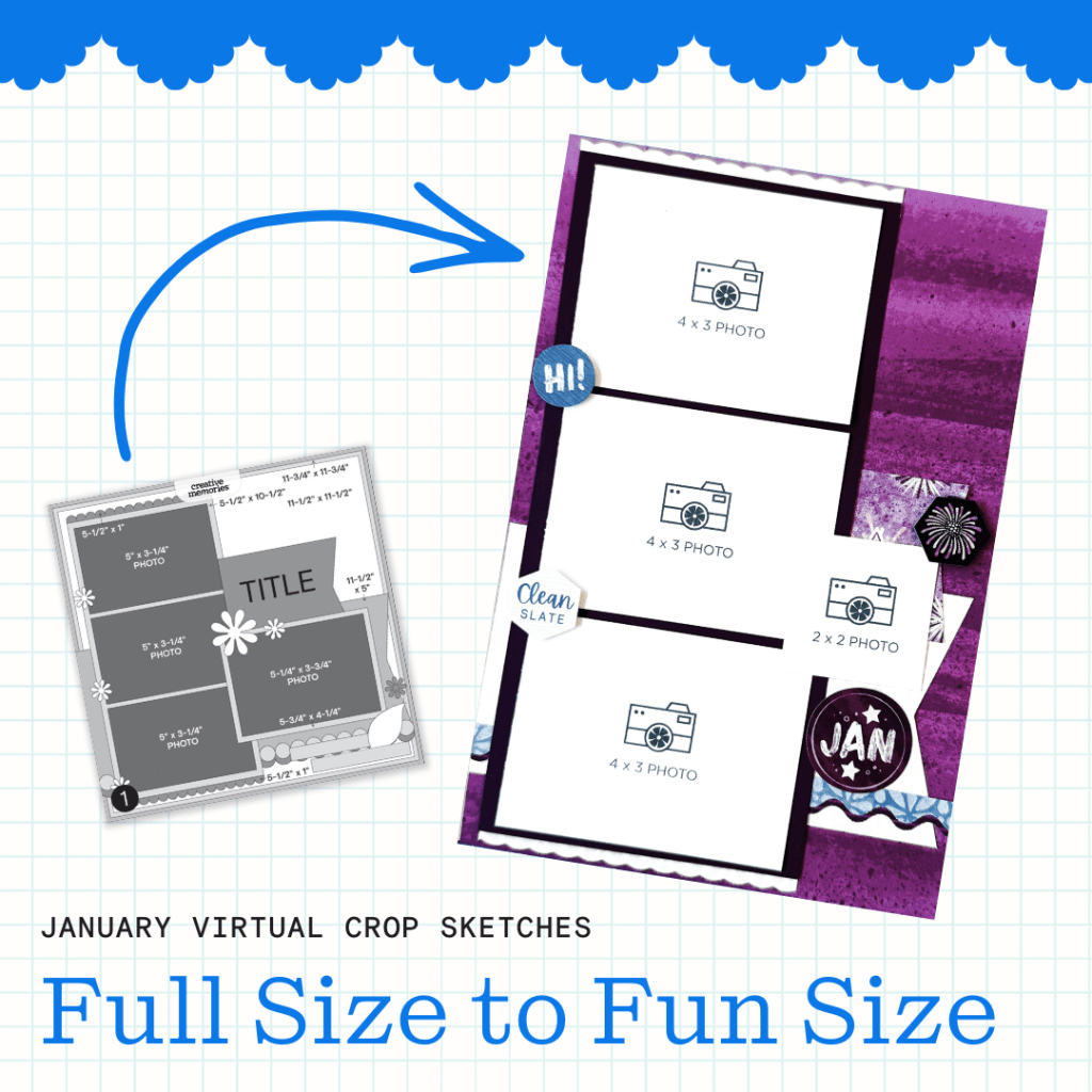From Full Size to Fun Size: Virtual Crop Sketches for Your Scrap Journal