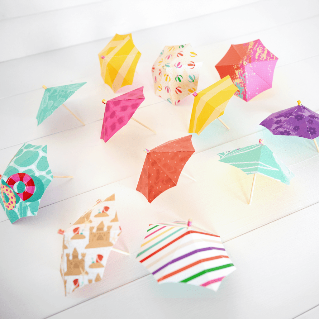 Chasing the Sun: DIY Paper Umbrellas