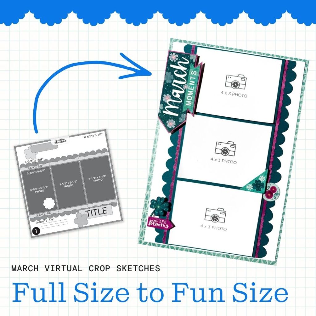 March Virtual Crop’s Full Size to Fun Size Sketches are Here!