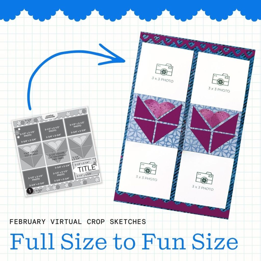 February Virtual Crop’s Full Size to Fun Size Sketches are Here!