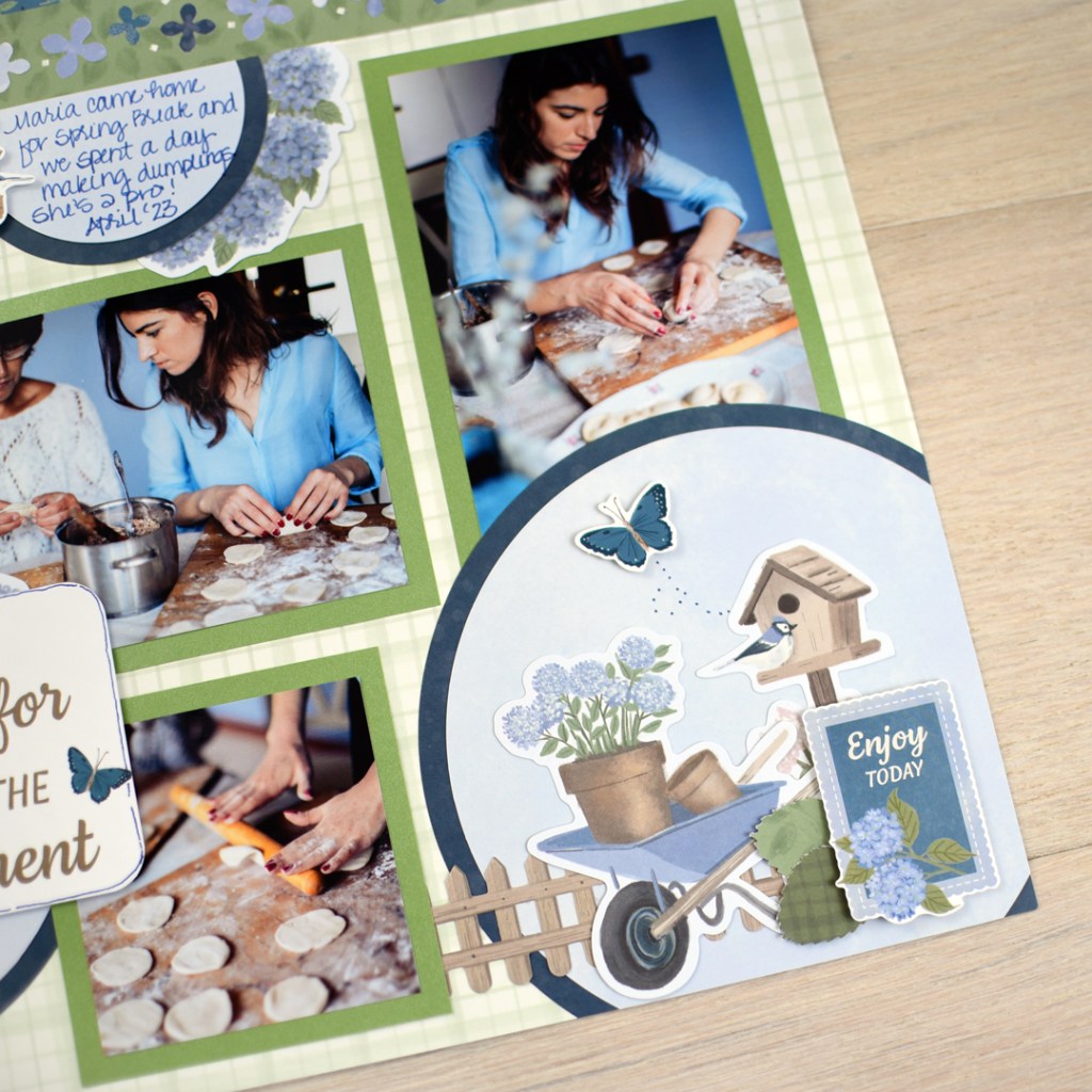 A Bloom-Worthy Layout Using the Hydrangea Haven Collection