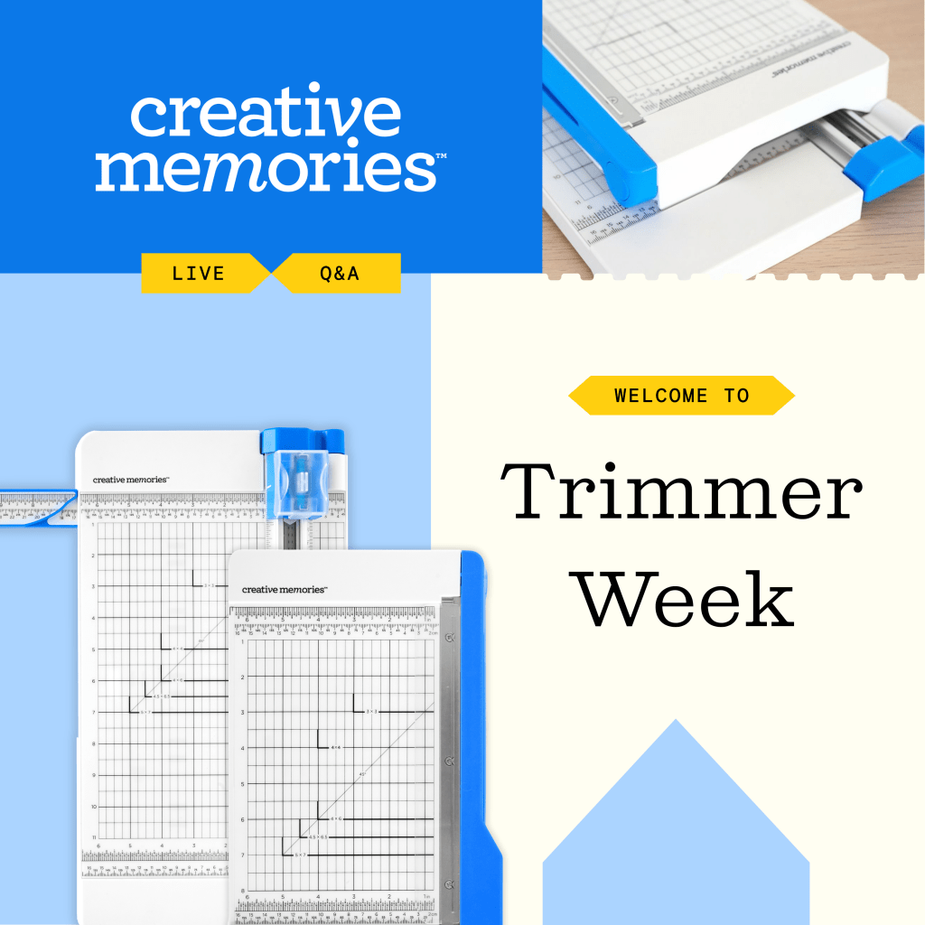 Three Days of Scrapbook Trimmer Tips, Tools and Inspiration
